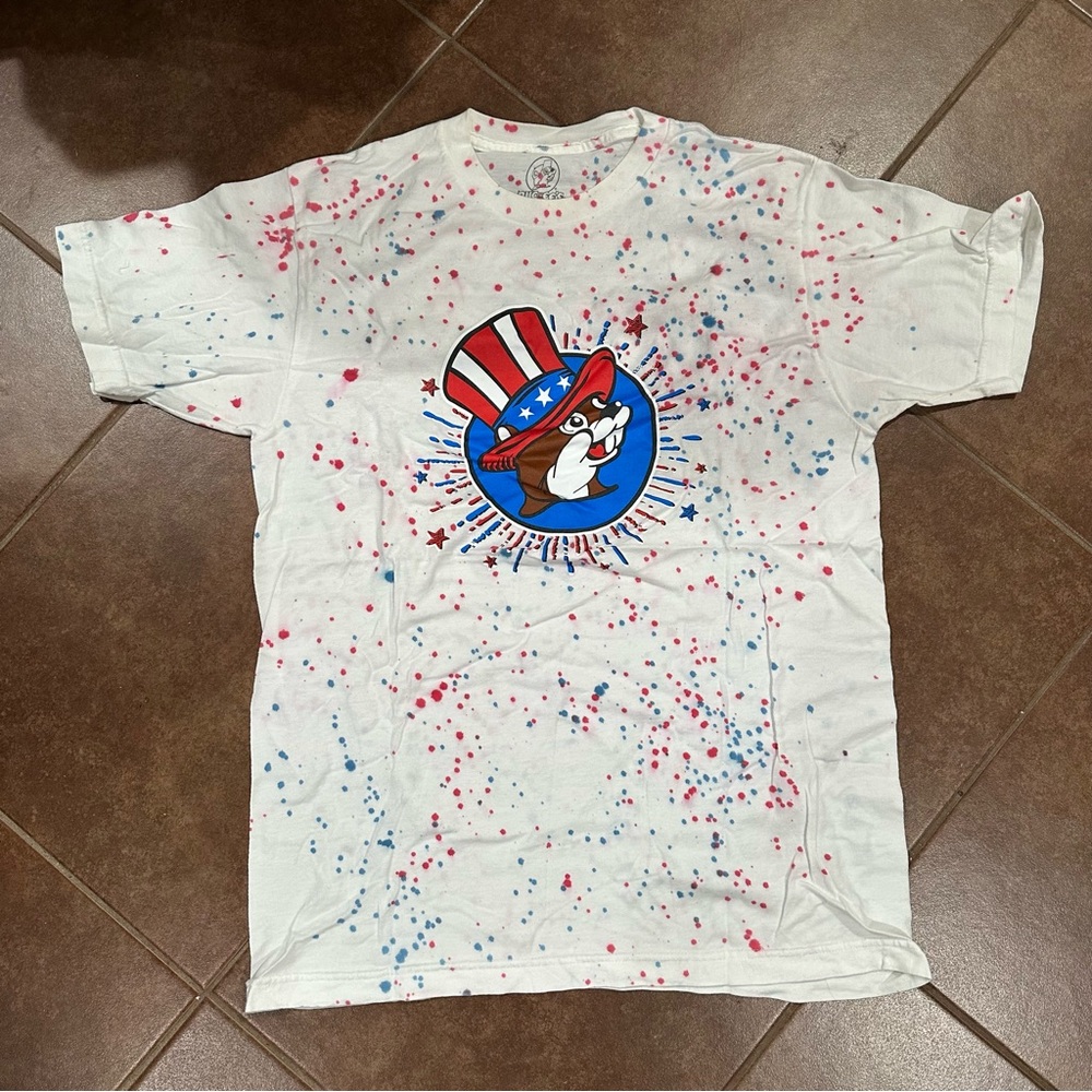 Buc-ee’s Fourth of July Splatter T-Shirt